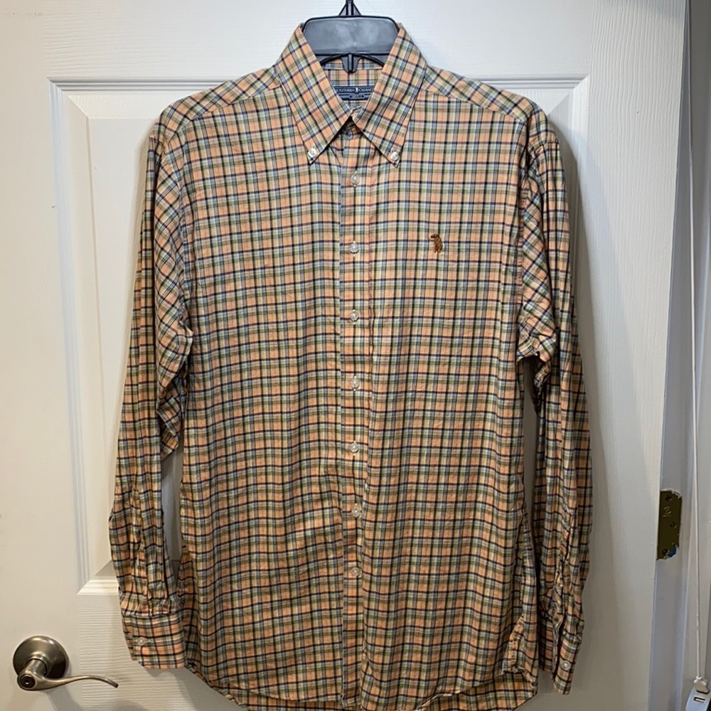 (🔥4 For $20)Souther Casanova long sleeve Button Down shirt men’s (Small)